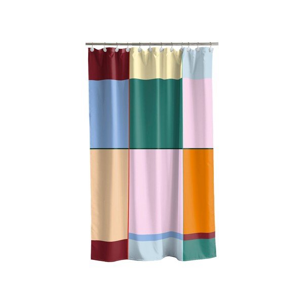 Zasłona prysznicowa 180x200 cm Colour Block – Södahl