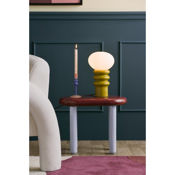 Lampa stołowa ceramiczna w kolorze khaki (wysokość 33,5 cm) Catania Aro – Leitmotiv-image-2
