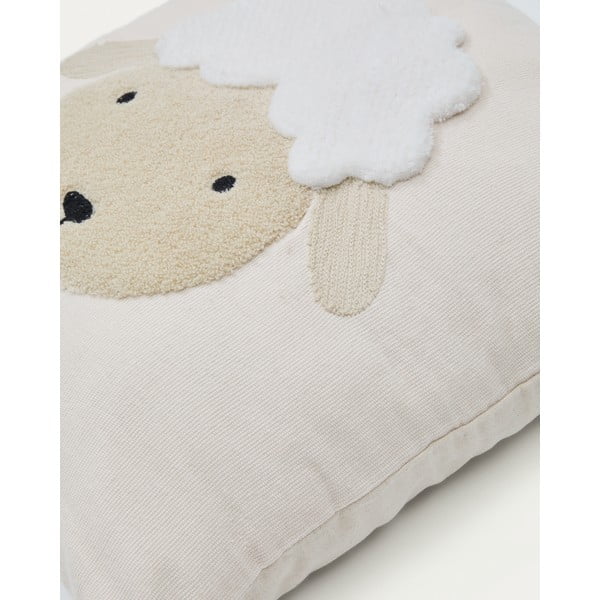 Bawełniana dziecięca poszewka na poduszkę 45x45 cm Milu – Kave Home-image-3