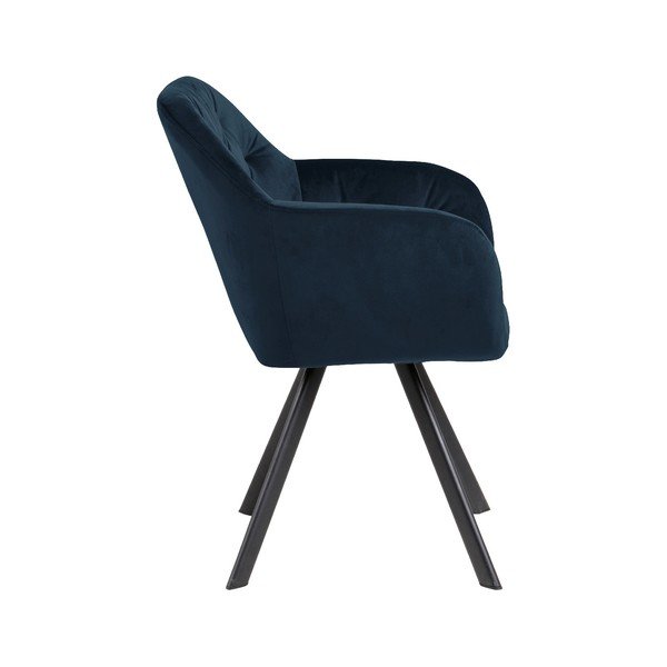 Granatowy fotel Actona Lola-image-2