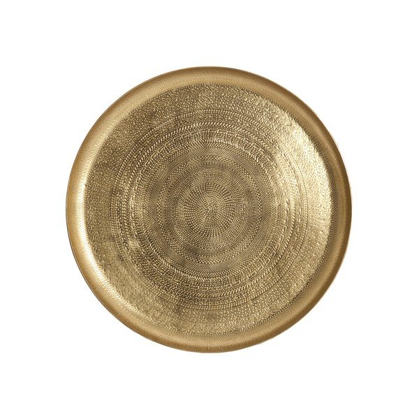 Metalowa taca dekoracyjna ø 34,5 cm Krosna – Light & Living-image-1
