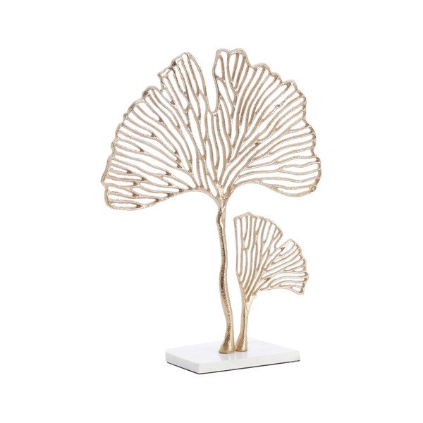 Metalowa figurka (wysokość 48 cm) Leaf – Light & Living-image-2