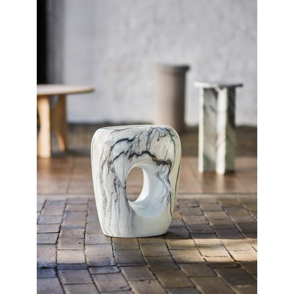 Kamienny stolik 31x39 cm Bard – Bloomingville-image-1