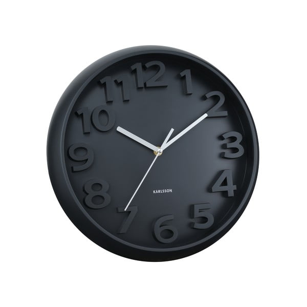 Zegar ścienny ø 33,5 cm Elevated Classic Numbers – Karlsson-image-2