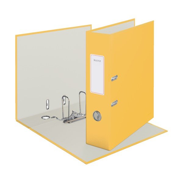 Żółty segregator biurowy z miękką powierzchnią Leitz Cosy, A4-image-2