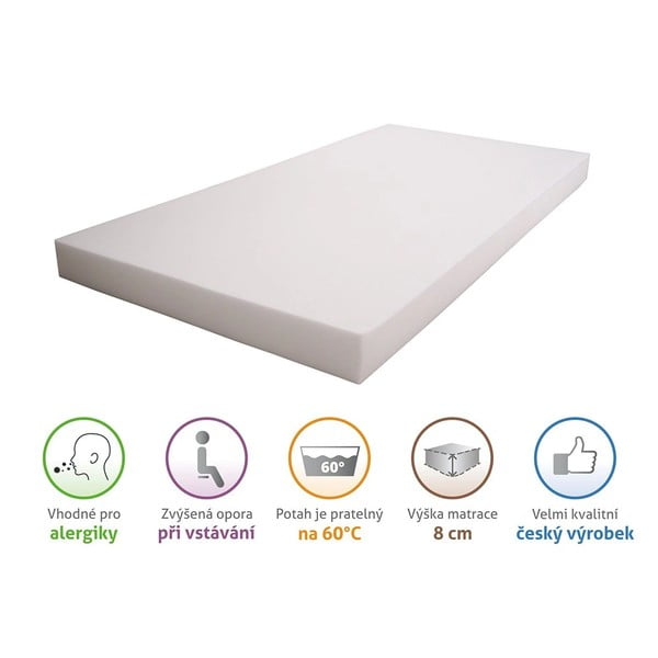 Materac dziecięcy 70x140 cm Bella Baby – B.E.S.-image-2