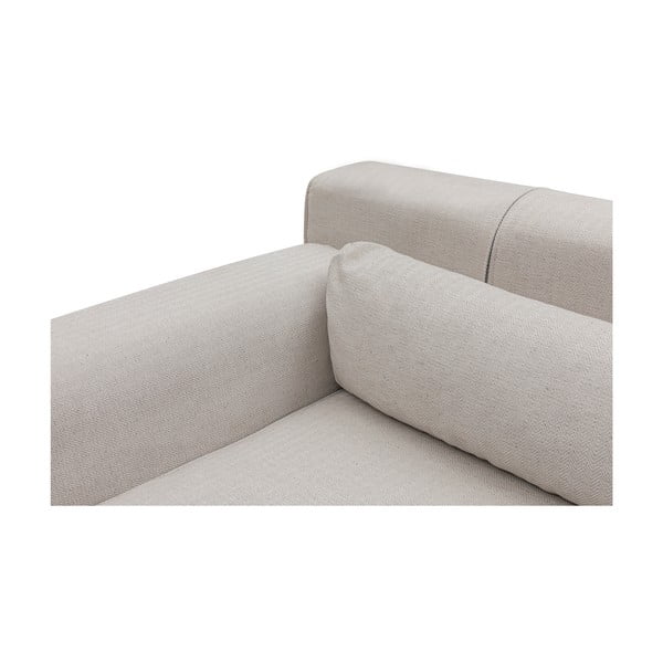 Beżowa sofa narożna Artie Jivago, narożnik lewy-image-3