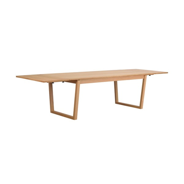 Naturalny dodatkowy blat do stołu do jadalni Rowico Colonsay, 50x96 cm-image-2