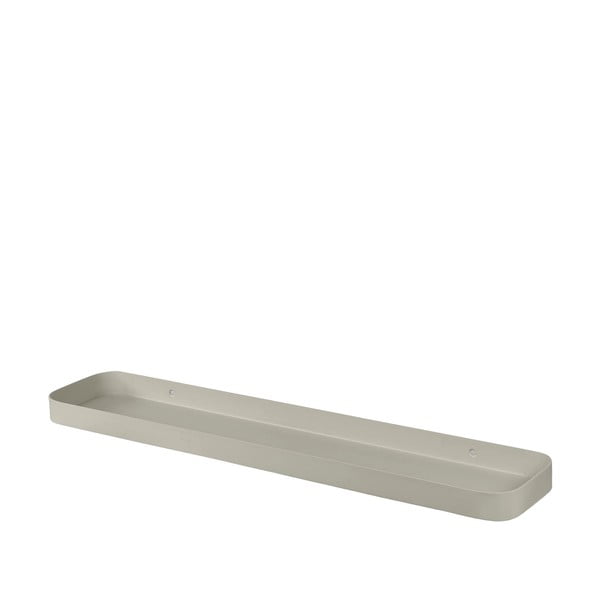 Jasnoszara ścienna stalowa półka łazienkowa Carry – Mette Ditmer Denmark