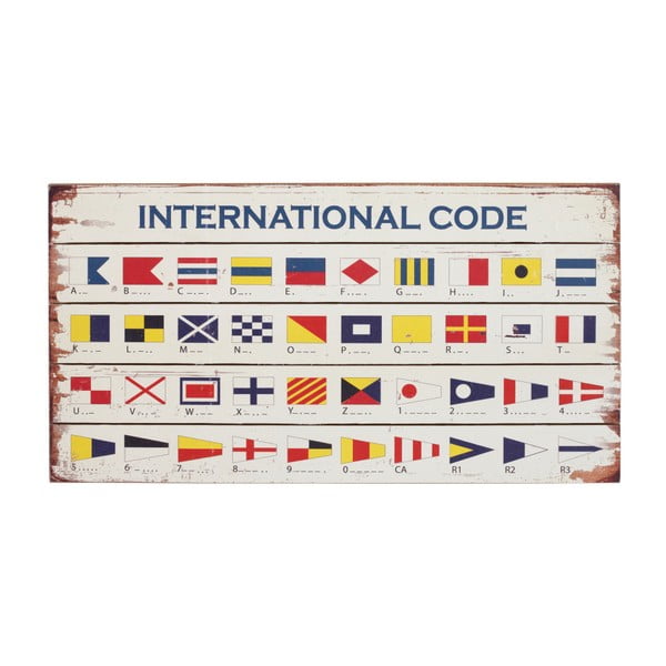 Tabliczka drewniana Artesania Esteban Ferrer International Code