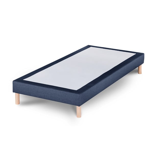 Granatowe łóżko Stella Cadente Sommier, 90x200 cm