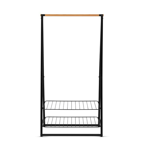 Czarny stalowy stojak na ubrania Linn – Brabantia-image-3