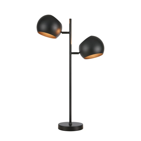 Czarna lampa stołowa (wys. 65 cm) Edgar – Markslöjd