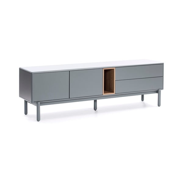 Niebieska/szara szafka pod TV 180x56 cm Corvo – Teulat-image-2