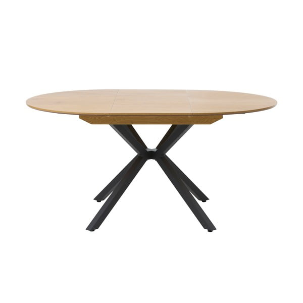 Okrągły rozkładany stół z dodatkowym blatem ø 120 cm Cesura – Unique Furniture-image-1