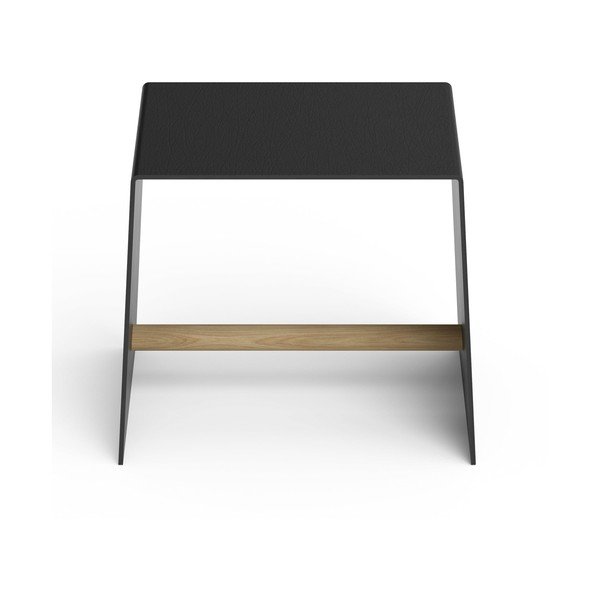 Czarny metalowy stołek Bull – LIND DNA