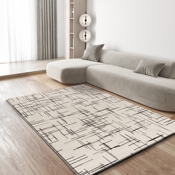 Kremowy dywan 200x290 cm Retro – Universal-image-1