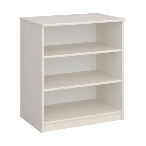 Biały regał dziecięcy z drewna sosnowego 64x72 cm Memphis – Tvilum-image-1