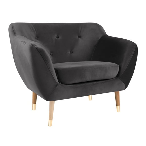Szary fotel Mazzini Sofas Amelie-image-4