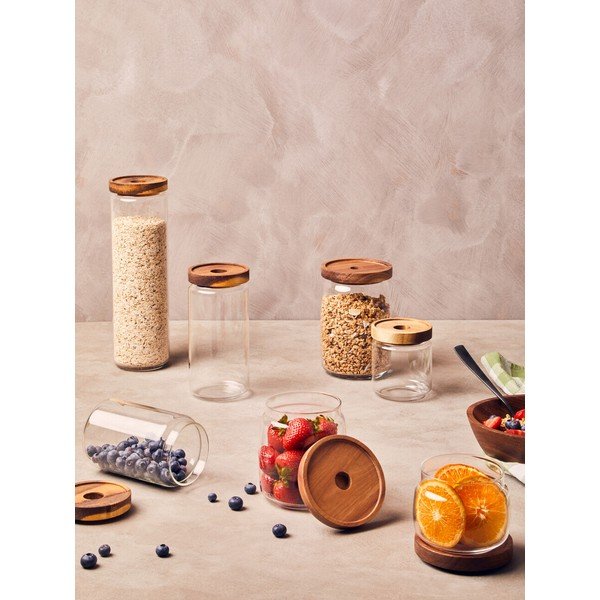 Szklany pojemnik na żywność Tromso – Premier Housewares-image-4