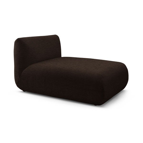 Ciemnobrązowy sztruksowy moduł sofy Lecomte – Bobochic Paris-image-3