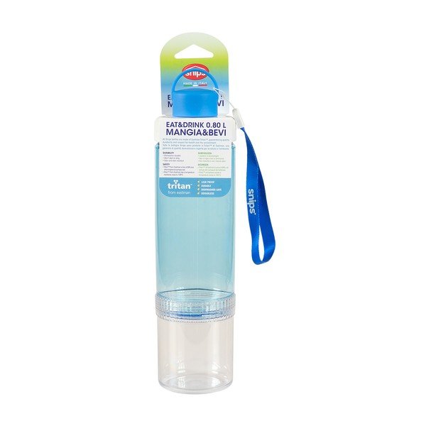 Niebieska butelka na wodę Snips Eat&Drink, 750 ml-image-1