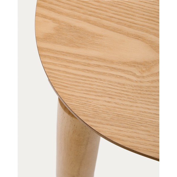 Stół w dekorze jesionu 100x100 cm Indara – Kave Home-image-3