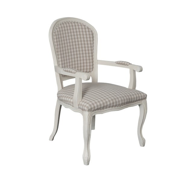 Białe krzesło z drewna topoli Livin Hill Emma