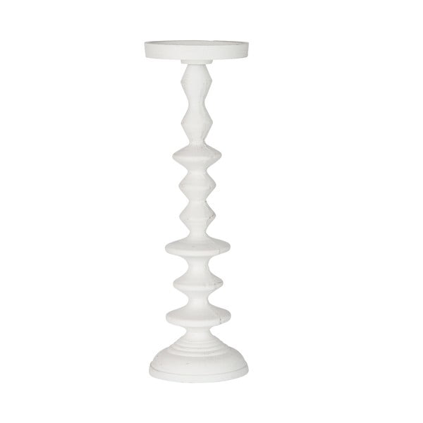 Świecznik Candle Metal White, 16 cm
