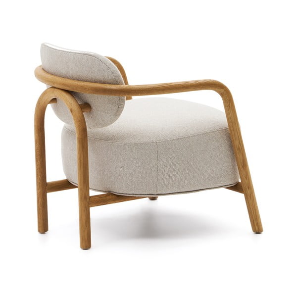 Beżowy fotel Melqui – Kave Home-image-3