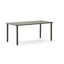 Stalowy stół ogrodowy 90x180 cm Brai – Kave Home