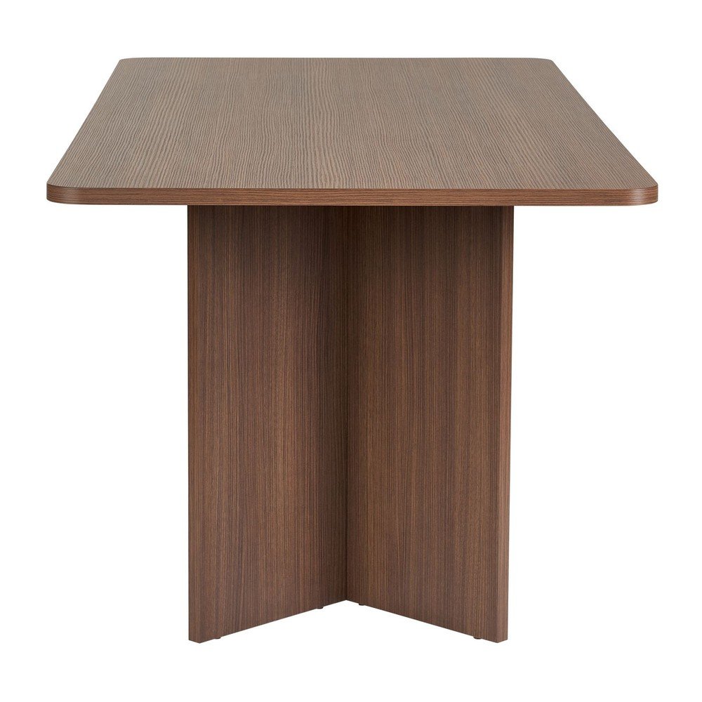 Stół w dekorze orzecha 90x180 cm Linza – Kalune Design (zdjęcie 7)