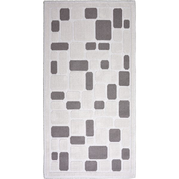 Beżowy bawełniany dywan Vitaus Mozaik, 80x150 cm