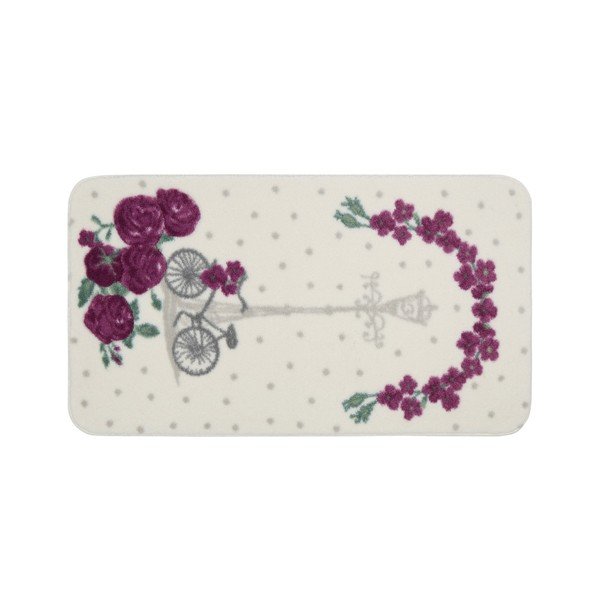 Zestaw 2 dywaników łazienkowych Confetti Bathmats Vintage Bike-image-1