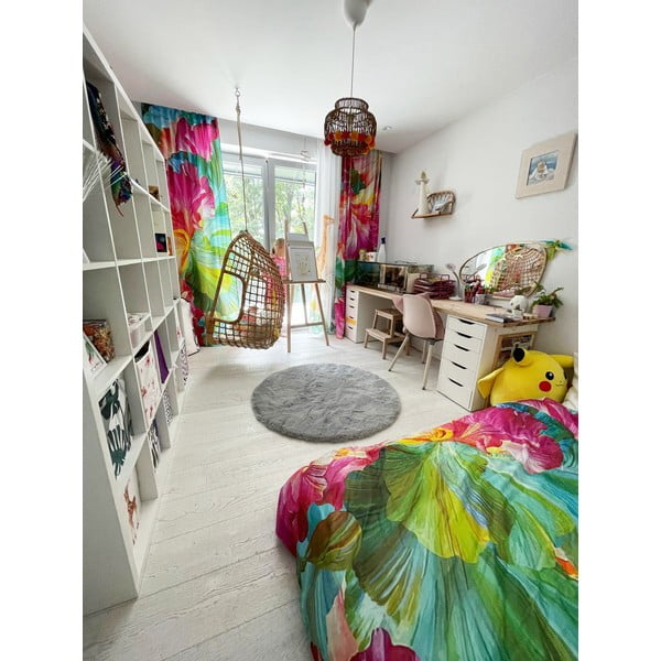 Zasłona z satyny bawełnianej 110x250 cm Vibrant Colours – Butter Kings-image-2