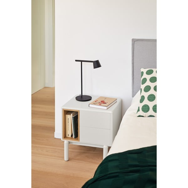 Kremowa szafka nocna Corvo – Teulat-image-2