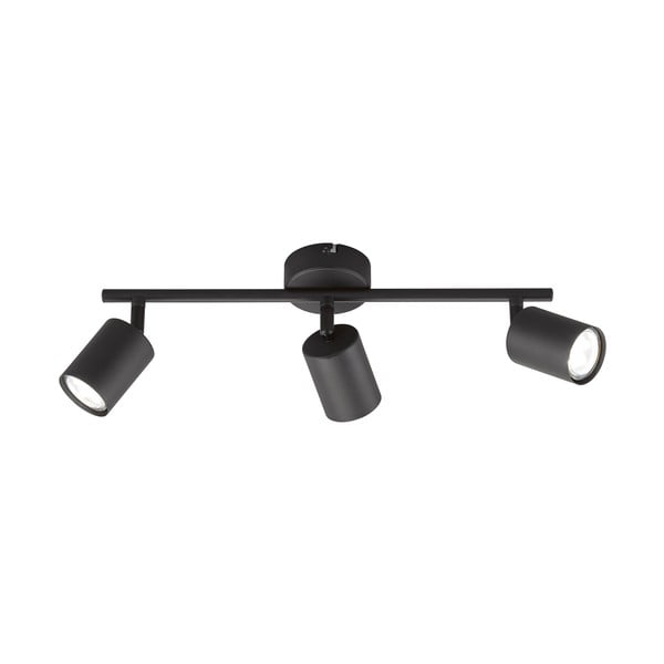 Czarna metalowa lampa punktowa LED 8x42 cm Vano – Fischer & Honsel