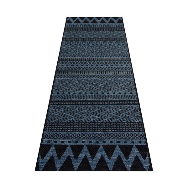 Granatowy chodnik odpowiedni na zewnątrz NORTHRUGS Sidon, 70x200 cm-image-2
