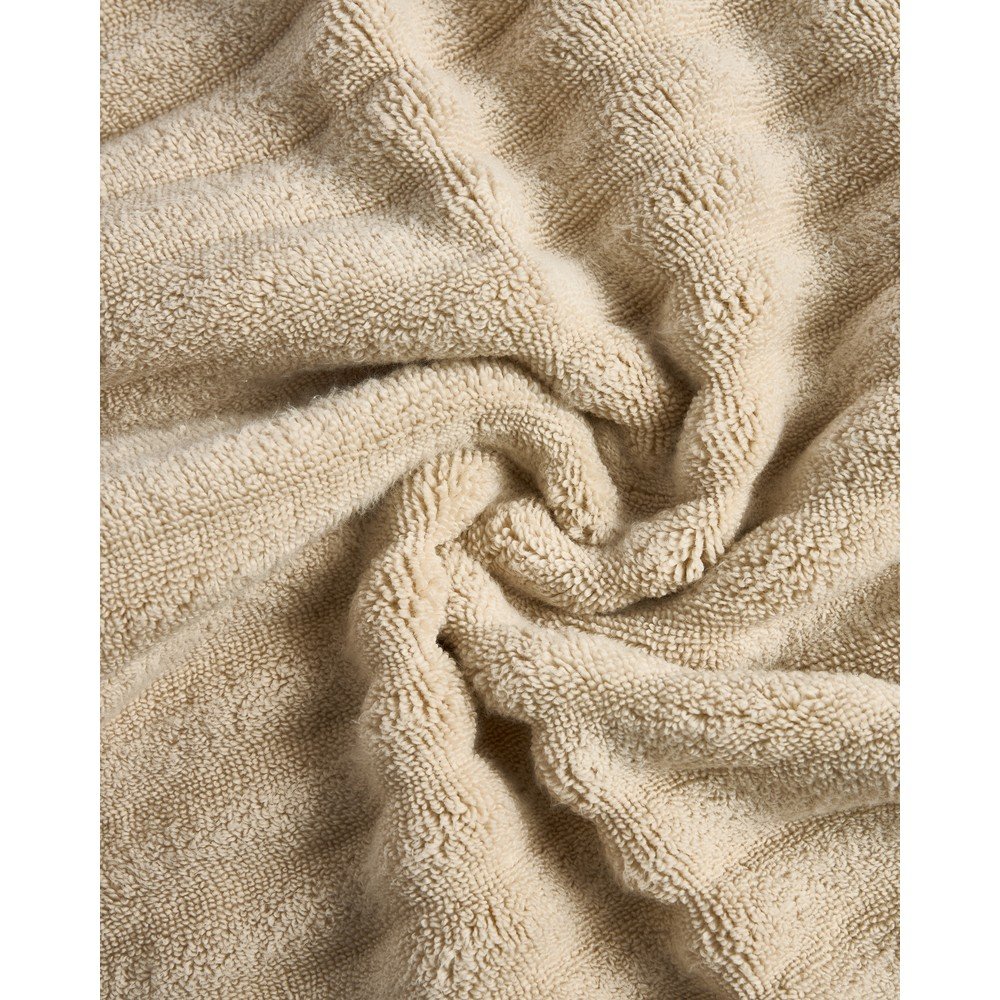 Beżowy bawełniany ręcznik frotte 50x90 cm Navira – Kave Home (zdjęcie 7)