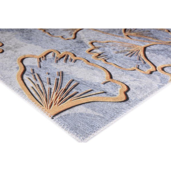 Dywan w szaro-złotym kolorze odpowiedni do prania 120x180 cm Dainty – Vitaus-image-2