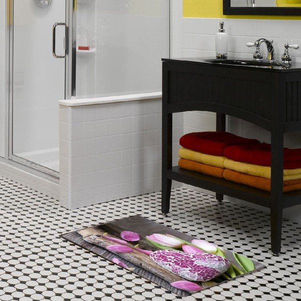 Dywanik winylowy Purple Love, 52x75 cm-image-1