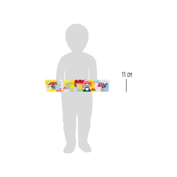 Dziecięce puzzle drewniane Legler ABC-image-1