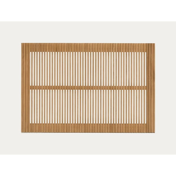Zagłówek z litego drewna dębowego w naturalnym kolorze 105x70 cm Beyla – Kave Home-image-3