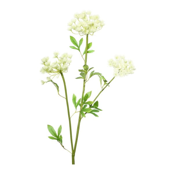 Sztuczna gałązka z białymi kwiatkami Ixia Lace, wys. 97 cm