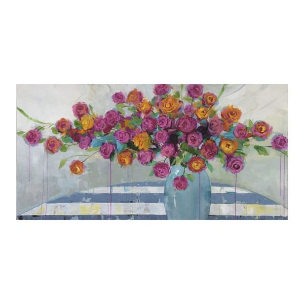 Obraz Marmont Hill Vase Overflow, 61x30 cm