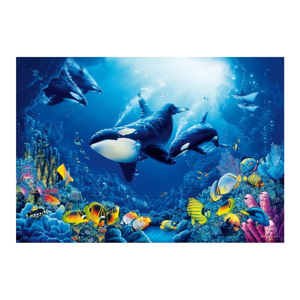 Wielkoformatowa tapeta Podmorski świat, 366x254 cm