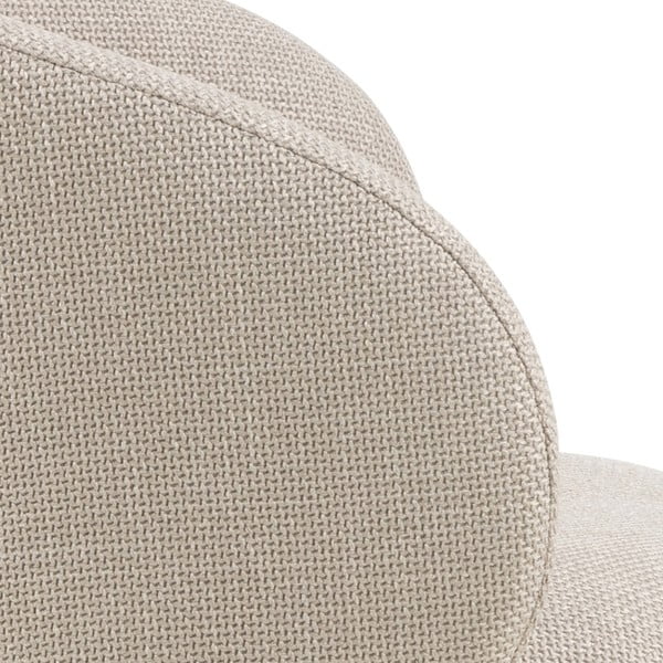 Beżowy hoker z regulowaną wysokością/z podłokietnikami (wysokość siedziska 86 cm) Eleanor – Actona-image-3