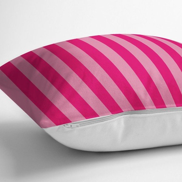Poszewka na poduszkę Minimalist Cushion Covers Pinkie Stripes, 45x45 cm-image-1