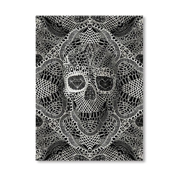 Plakat autorski "Skull Laces"