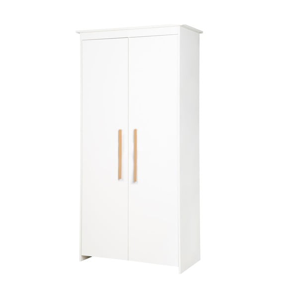 Biała szafa dziecięca 96x190x50 cm Lilo – Roba-image-2